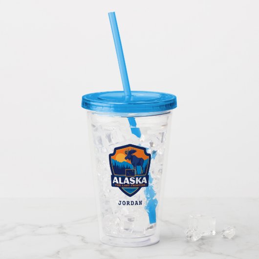 Staatsstolz | Alaska Acryltrinkbecher (Vorderseite Ice)
