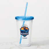 Staatsstolz | Alaska Acryltrinkbecher (Rückseite)