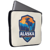 Staatsstolz | Alaska Laptopschutzhülle (Vorne Rechts)
