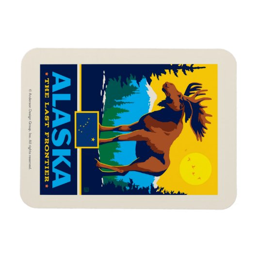 Staatsstolz | Alaska Magnet (Horizontal)