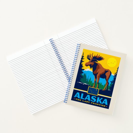 Staatsstolz | Alaska Notizblock (Innenseite)