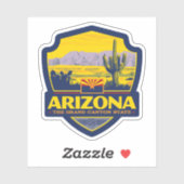 Staatsstolz | Arizona 2 Aufkleber (Blatt)