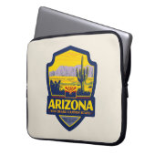 Staatsstolz | Arizona 2 Laptopschutzhülle (Vorderseite Links)