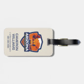 Staatsstolz | Arizona Gepäckanhänger (Rückseite horizontal)