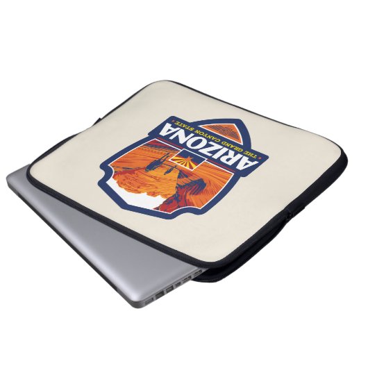 Staatsstolz | Arizona Laptopschutzhülle (Vorne Knopf)