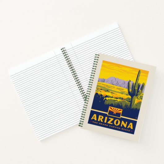 Staatsstolz | Arizona Notizblock (Innenseite)