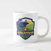 Staatsstolz | Arkansas Jumbo-Tasse (Rechts)
