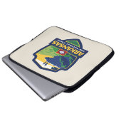 Staatsstolz | Arkansas Laptopschutzhülle (Vorne Knopf)