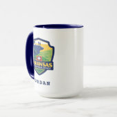 Staatsstolz | Arkansas Tasse (Vorderseite Links)