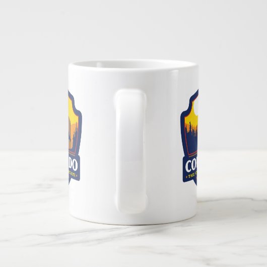 Staatsstolz | Colorado Jumbo-Tasse (Rückseite)