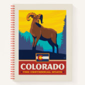 Staatsstolz | Colorado Notizblock (Vorderseite)