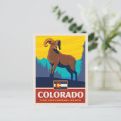 Staatsstolz | Colorado Postkarte (Stehend Vorderseite)
