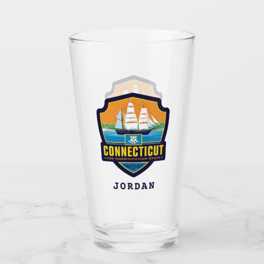 Staatsstolz | Connecticut Glas (Rückseite)