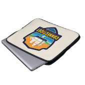 Staatsstolz | Connecticut Laptopschutzhülle (Vorne Knopf)