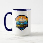 Staatsstolz | Connecticut Tasse (Links)