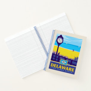 Staatsstolz   Delaware Notizblock