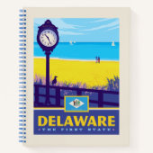 Staatsstolz | Delaware Notizblock (Vorderseite)