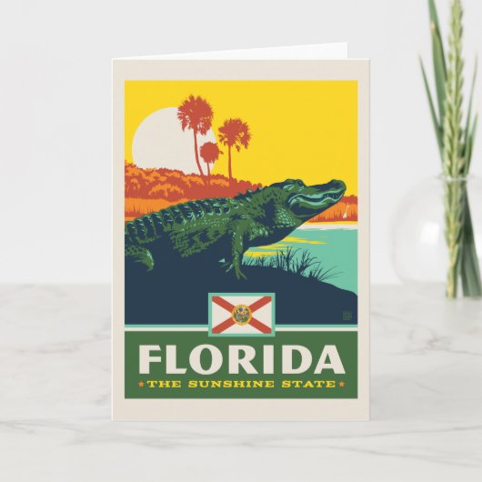 Staatsstolz | Florida Karte (Vorderseite)