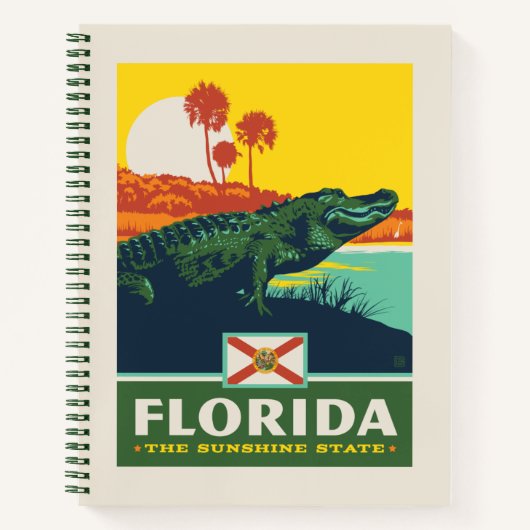 Staatsstolz | Florida Notizblock (Vorderseite)