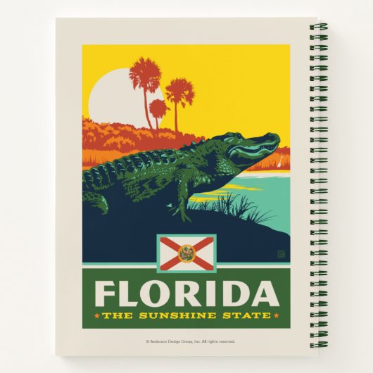 Staatsstolz | Florida Notizblock (Rückseite)