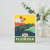 Staatsstolz | Florida Postkarte (Stehend Vorderseite)