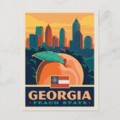 Staatsstolz | Georgien Postkarte (Vorderseite)