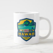 Staatsstolz | Hawaii Jumbo-Tasse (Rechts)