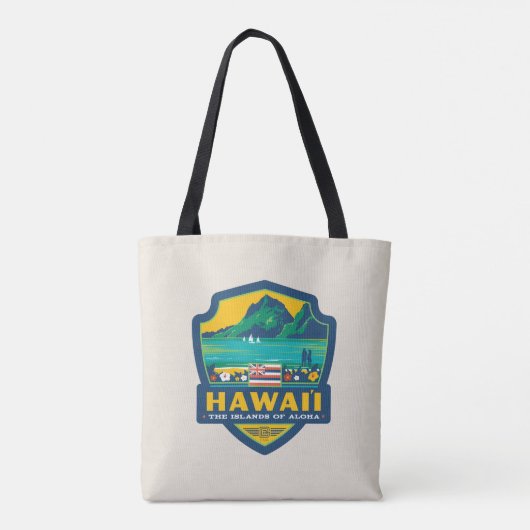 Staatsstolz | Hawaii Tasche (Rückseite)