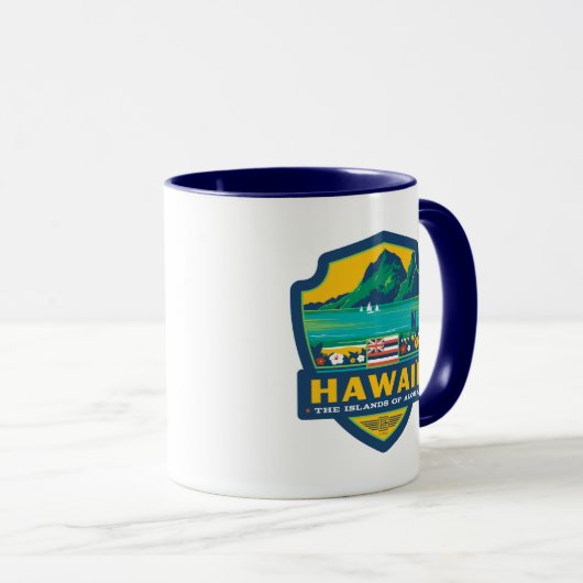 Staatsstolz | Hawaii Tasse (VorderseiteRechts)