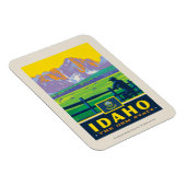 Staatsstolz | Idaho Magnet (Rechte Seite)