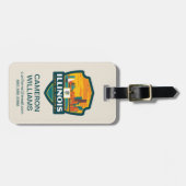 Staatsstolz | Illinois Gepäckanhänger (Vorderseite horizontal)