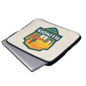 Staatsstolz | Illinois Laptopschutzhülle (Vorne Knopf)