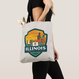 Staatsstolz Illinois Tasche