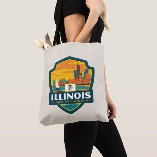 Staatsstolz | Illinois Tasche (Von Nahem)