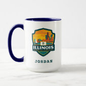 Staatsstolz | Illinois Tasse (Links)