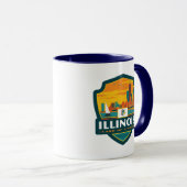 Staatsstolz | Illinois Tasse (VorderseiteRechts)
