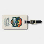 Staatsstolz | Indiana Gepäckanhänger (Vorderseite horizontal)