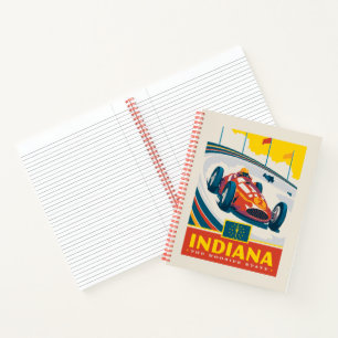 Staatsstolz Indiana Notizblock