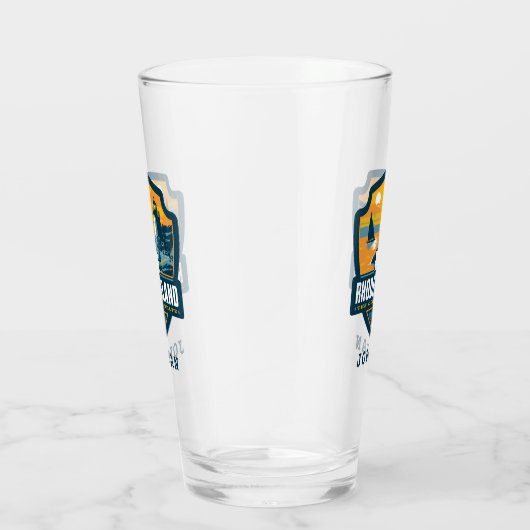 Staatsstolz | Insel Rhode Glas (Rechts)