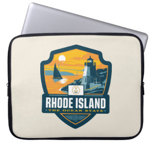 Staatsstolz Insel Rhode Laptopschutzhülle