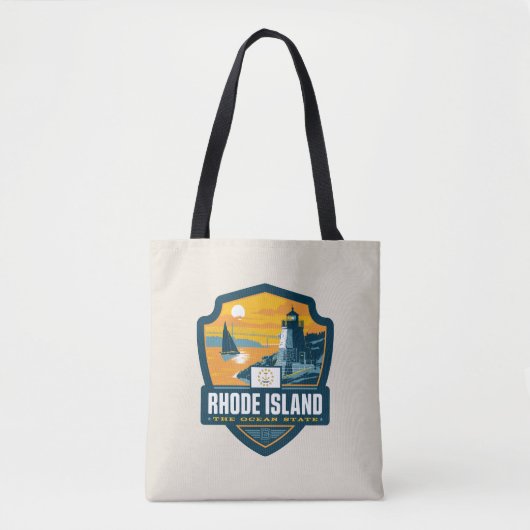 Staatsstolz | Insel Rhode Tasche (Vorderseite)