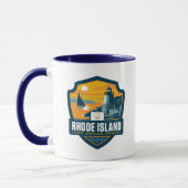Staatsstolz | Insel Rhode Tasse (Links)