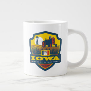 Staatsstolz Iowa Jumbo-Tasse
