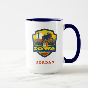 Staatsstolz Iowa Tasse