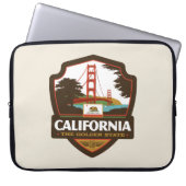 Staatsstolz | Kalifornien Laptopschutzhülle (Vorderseite)