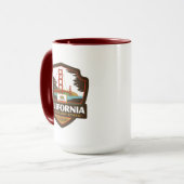 Staatsstolz | Kalifornien Tasse (Vorderseite Links)