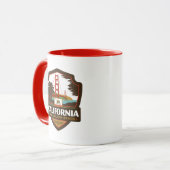 Staatsstolz | Kalifornien Tasse (Vorderseite Links)