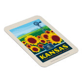 Staatsstolz | Kansas Magnet (Rechte Seite)