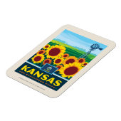 Staatsstolz | Kansas Magnet (Linke Seite)