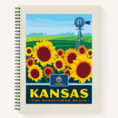 Staatsstolz | Kansas Notizblock (Vorderseite)